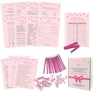 Baby Shower Games Bundle